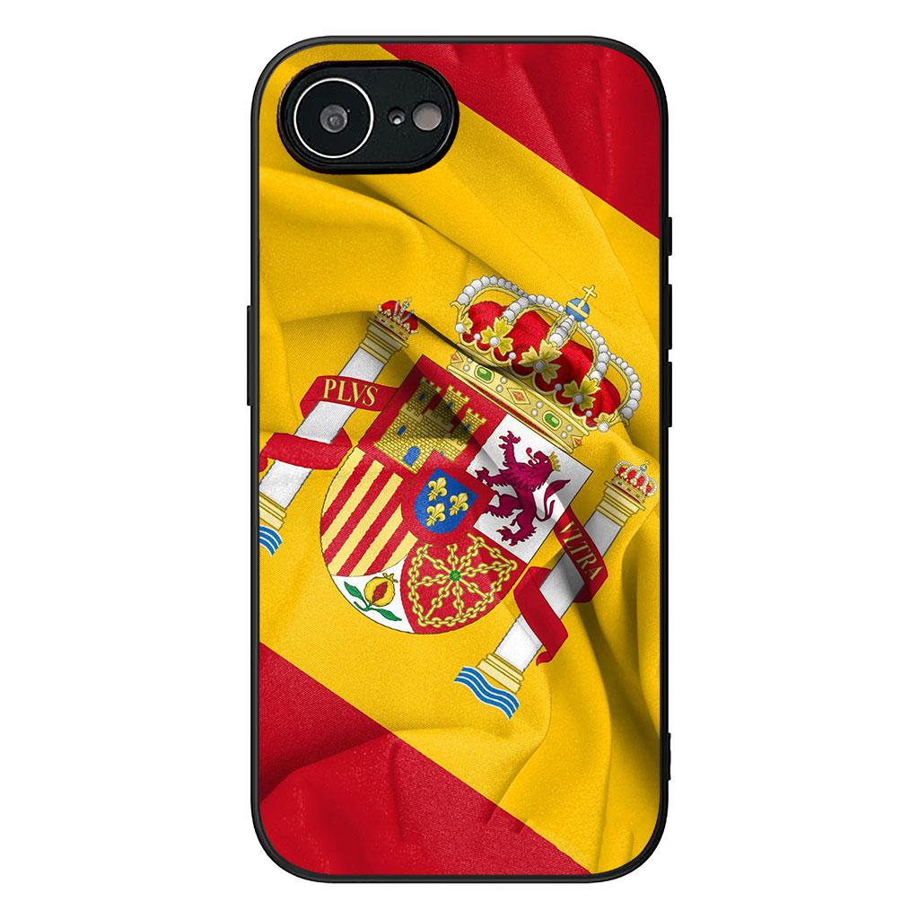 Cover for Xiaomi Redmi Note 11 15 8 9 10 Pro Plus A5 9A 9T 10A 10C 9C NFC 15C 8T Casing Phone Case Yellow Red Spain Flag