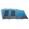 Tunnel Family Tent for 8 Persons Blue Waterproof