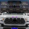 4x 12V Car Smoke Lens LED Grille Light Kit White Lamp For Toyota Tacoma 2020-21
