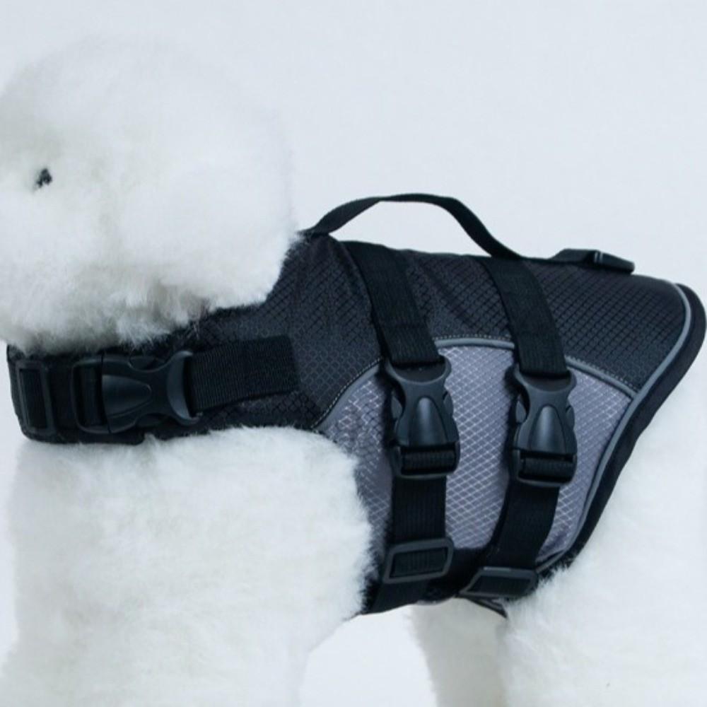 Adjustable Pet Safety Vest Enhanced Buoyancy Dog Swimming Suit Outdoor Activities