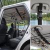 2 Pieces Vehicle Fishing Rod Holder Adjustable Carrier