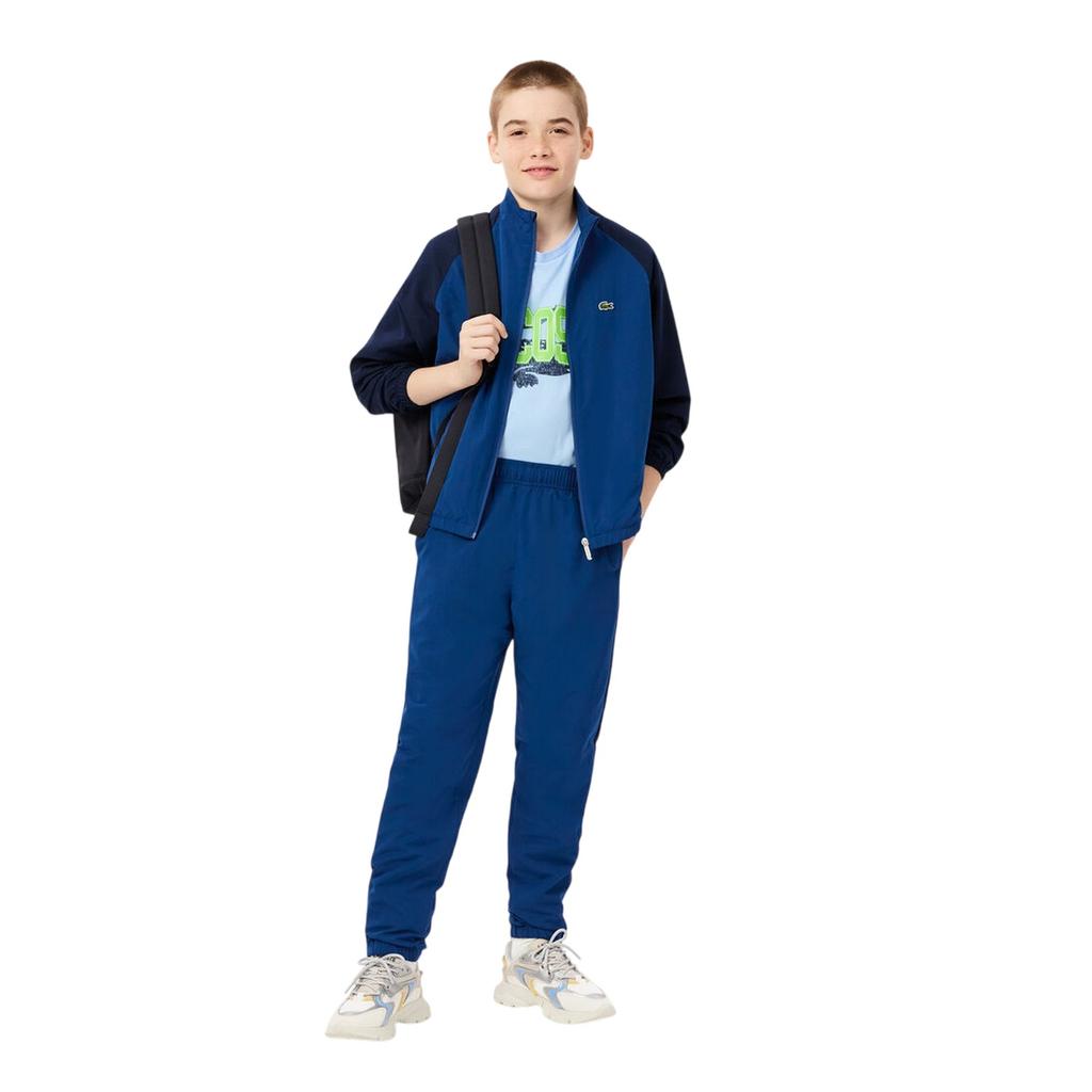 Lacoste Boys Colour Block Tracksuit Bottoms