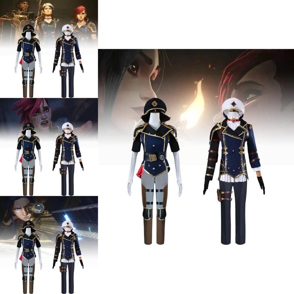 Fresh And Sweet Caitlyn Cosplay Outfit For League Of Legends With Amazing Accessories And Wig