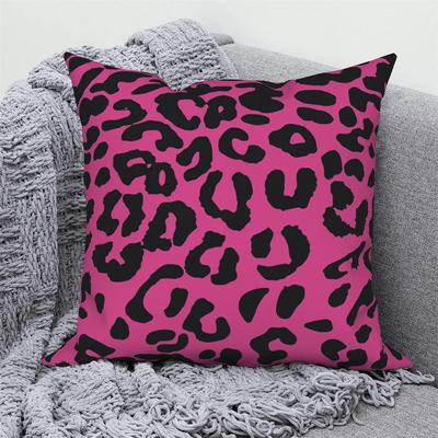 Dekorativer Kissenbezug für Sofa, Auto, Wohnzimmer, Dekoration, Leoparden-Kissenbezug