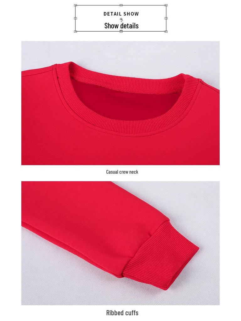 Hanorac cu guler rotund pentru femei – Primăvară/Toamnă 2025, mânecă lungă, top elegant din catifea