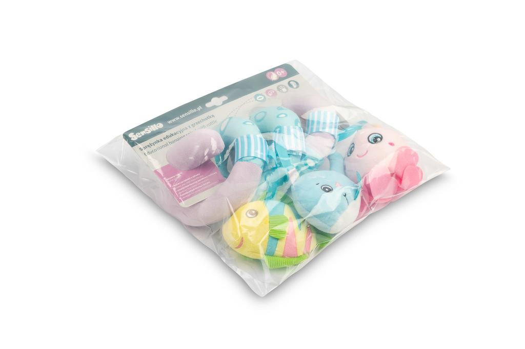 Colorful Sprężynka Edukacyjna Ośmiornica