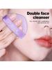 1/3PCS Multi Functional Powder Puff, Two Sided Cleansing Powder Puff (Orange And Purple), Makeup Rem