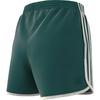 Adidas Originals Logo Print Elastic Waist Mid-Rise Casual Shorts Women Bottoms Green JI7466