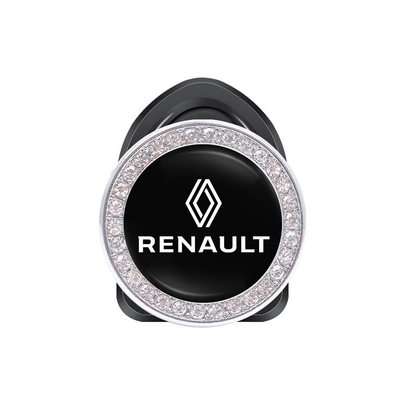 Car Hooks Mini Storage Hook Crystal Decoration Hook For Renault Clio Sandero Captur Megane R5 4 E-tech Scenic Austral Rafale QM6 Z555