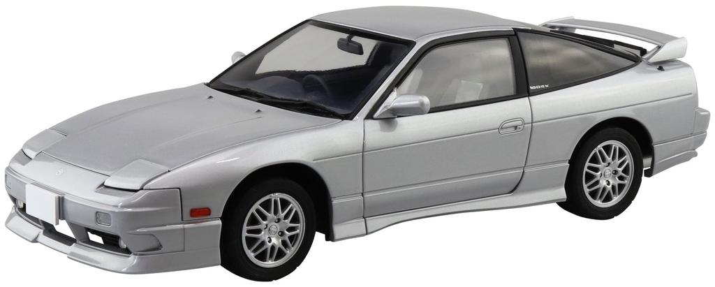Aoshima Bunka Kyozaisha Die Modellautoserie Nissan RPS13 180SX TYPE X Plastikmodell 1/24 Nr.26 '96 (Auto)
