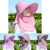 Stylish Women Sunshade Hat With Neck Protection Spring Summer Outdoor Activities