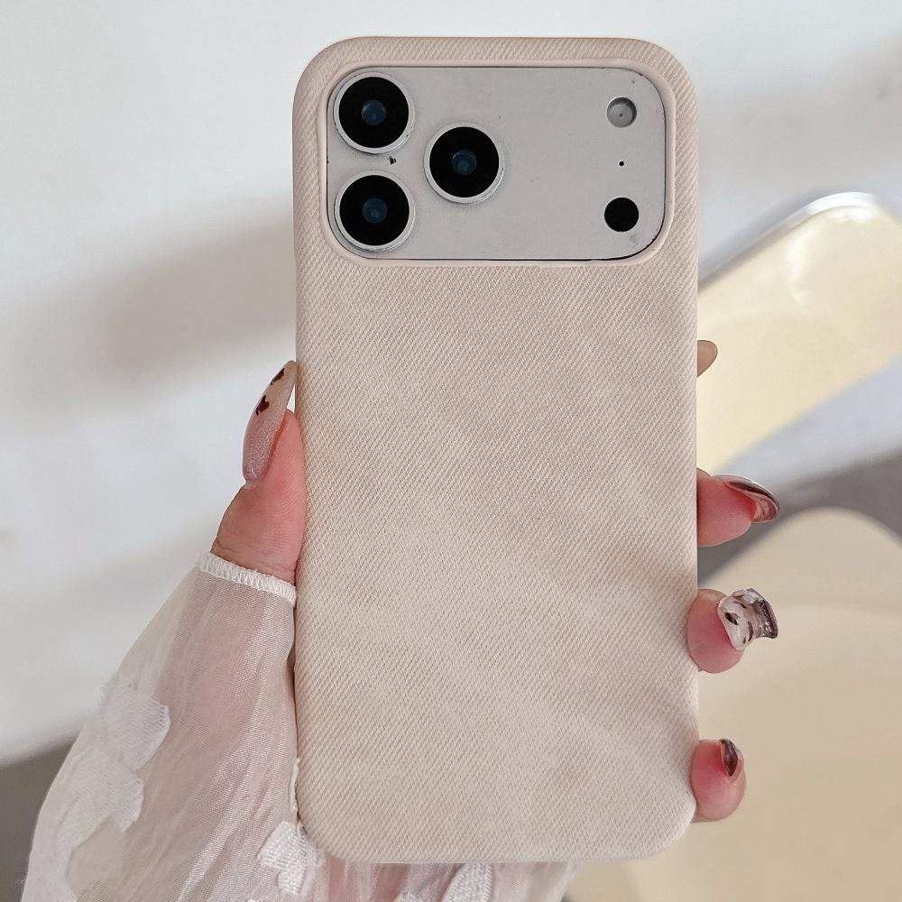 

Retro Denim Tie Dye Fabric Case For For Iphone 17 Air 16 15 14 Plus 13 12 11 Pro Max 17Pro Borderless Shockproof Hard Cover iPhone 15