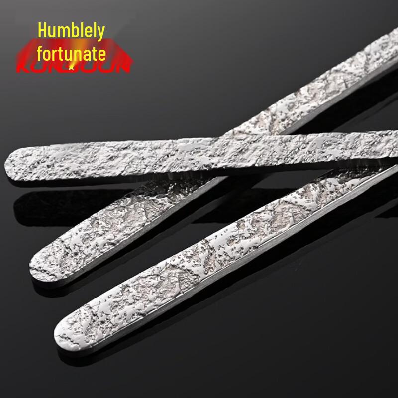 Qianxing Ruyi Stone Embossed 410 Stainless Steel Cutlery Set