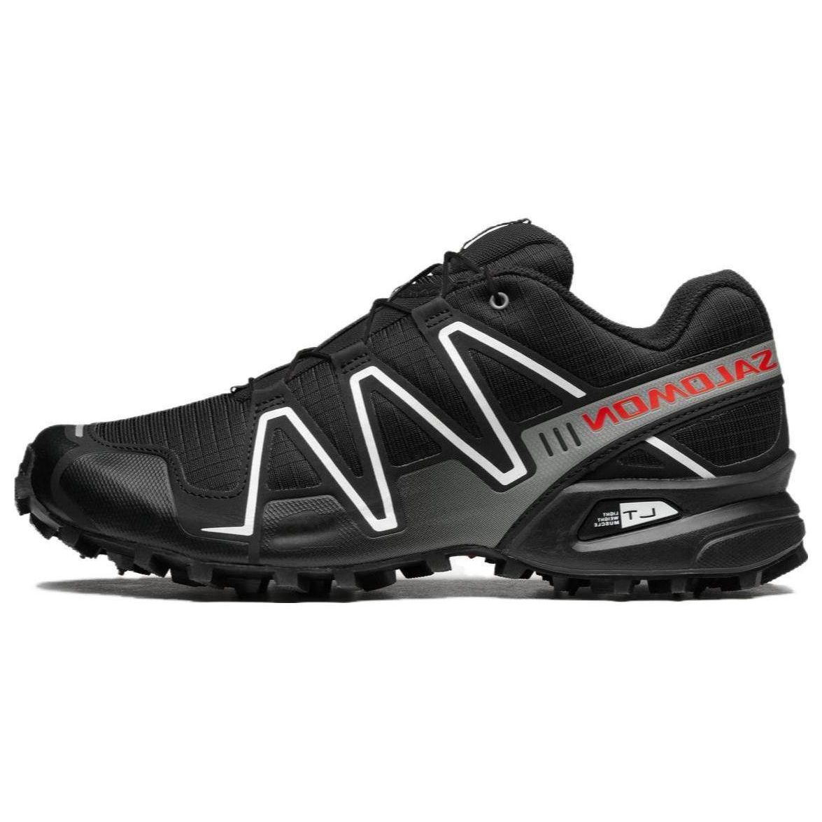 

SALOMON Speedcross 3 Black Aurora Red Мужские кроссовки белые L47284100 44