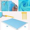 2m*2m Camping Sandless Magic Beach Sand Free Mat Travel Outdoor Picnic Large Mattress Waterproof Bag Blanket Foldable