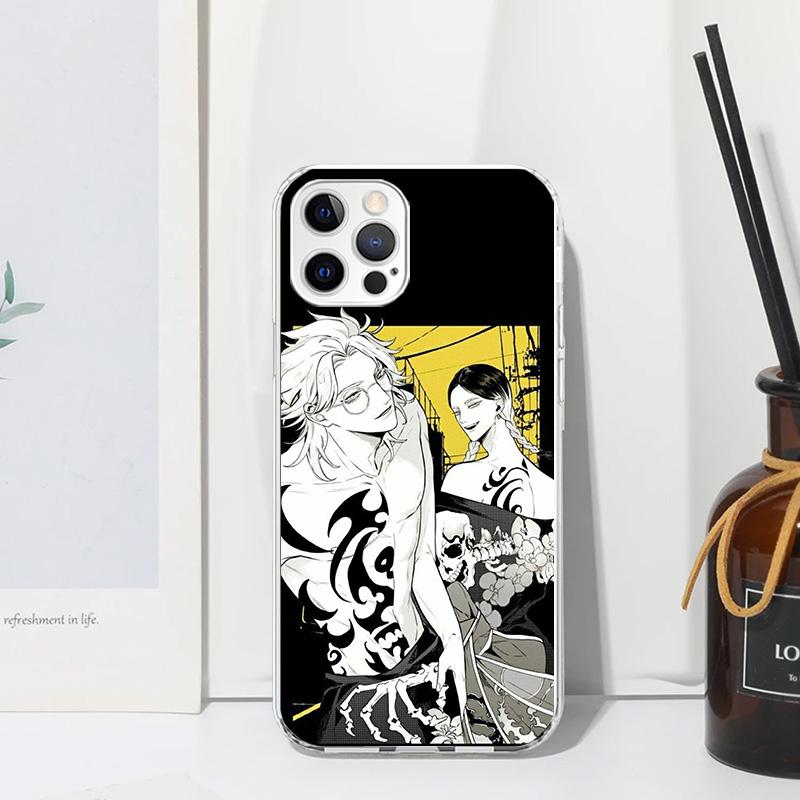 Ran Haitani Rindou Tokyo Aevengers Phone Case For Iphone 17 Air 16 15 Plus 16E 14 Pro Max 13 Mini 12 11 7 8 SE Fundas Soft Back