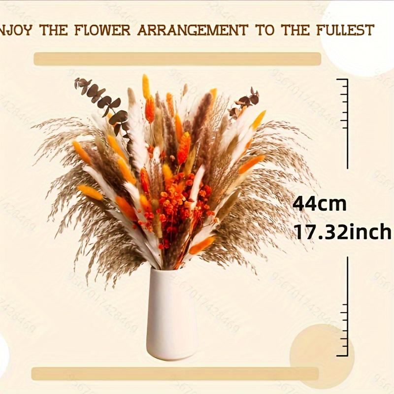 Boho Persian Grass & Starry Sky Bouquet with Eucalyptus. Perfect for Wedding, Home, Tabletop & Christmas Decor. 60pcs. Shop Now!