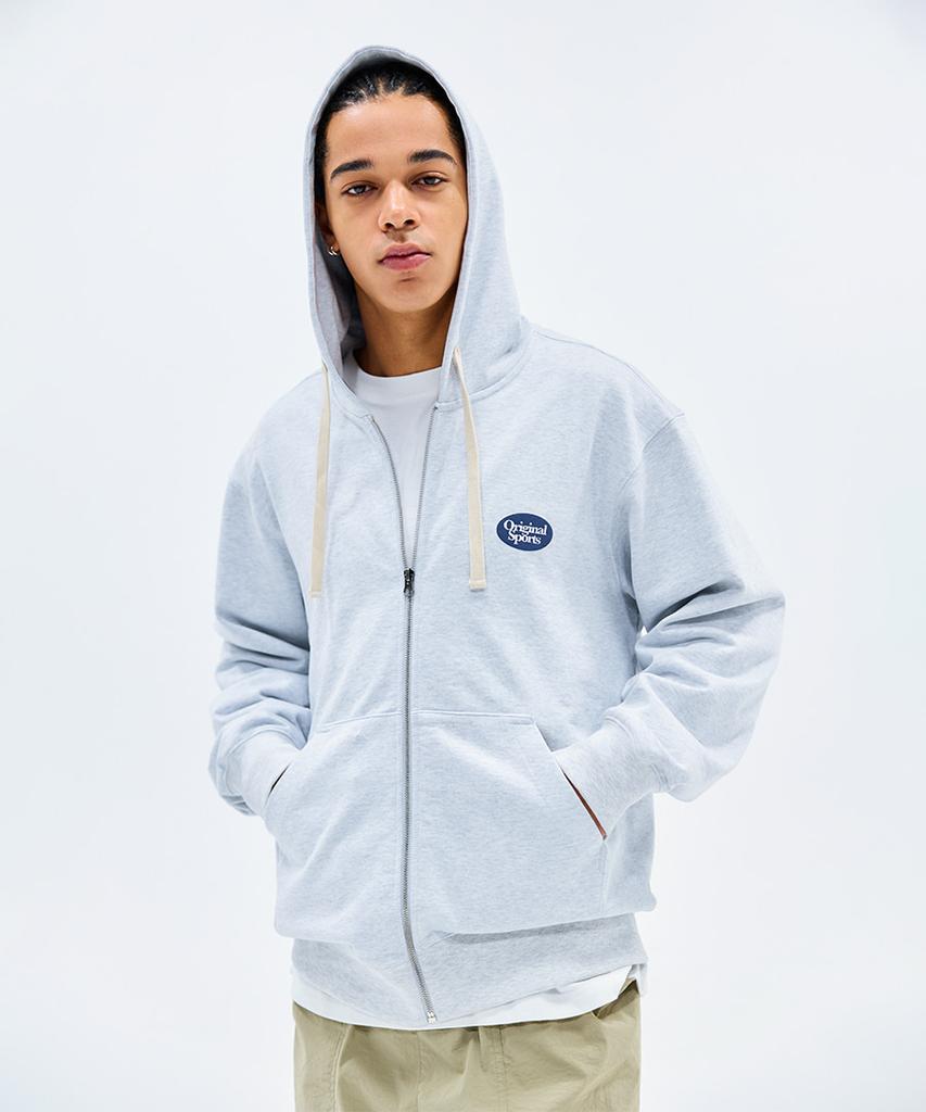 Classic Zip Up Hoodie Ltgy