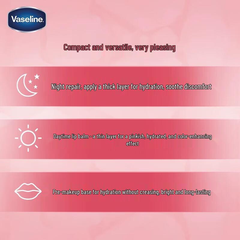 Vaseline Classic Rose Jelly Tinted Lip Balm