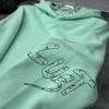 8393 CHROME HEARTS 2025 New Spring and Autumn Plus-size Thin Style Classic Style Logo Hooded Sweatshirt for Couples