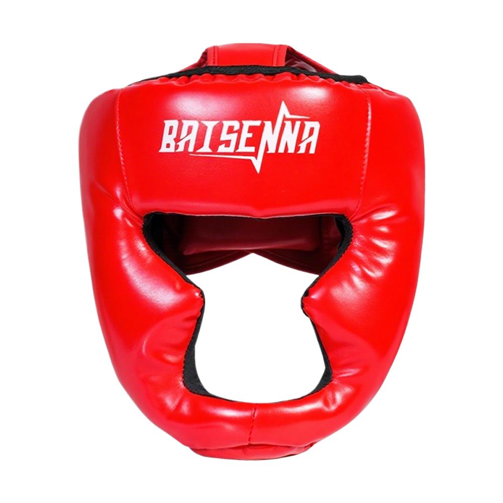 Kick Boxing Helmet Kids PU Muay Thai Equipment Headgear Guard Training Taekwondo Head Boxing Sparring Gym
