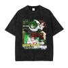 Anime Ssailor Moon Tshirts Vintage Washed Michiru T Shirt Tsukino Rei Makoto Marina Usagi Tops Tees Unisex