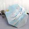 1pc Sleeping Elephant in the Clouds Umbrella with Plastic Handle,Suitable for All Seasons UmbrellaPT452