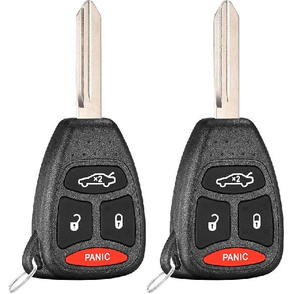 Key Fob Replacement Fits for Chrysler 300 Magnum 2005 2006 2007 Aspen 2005-2009 Charger 2006-2007 Durango 2006-2009 Jeep Commander 2006-2007 Grand