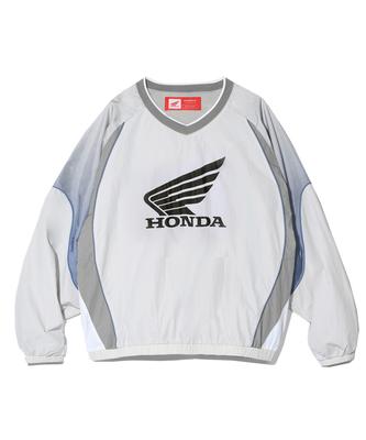 PHYPS MOTORCYCLE Speed Track Nylon Long Sleeve Beige