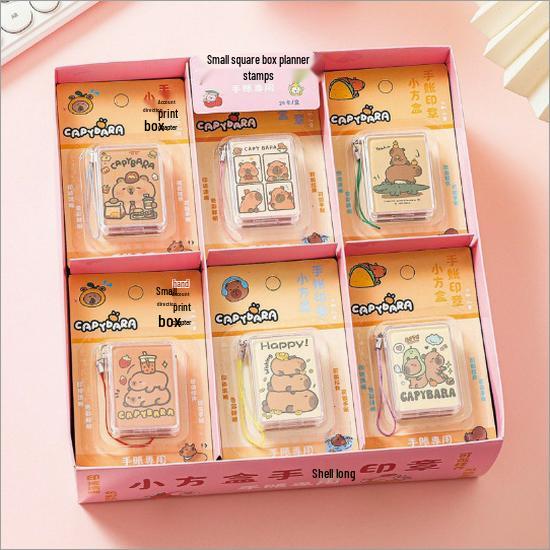 Shan Hai Jing Cartoon Ink Pad Seal for Kids - Cute, Creative Design