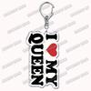 Custom I Love You My Fictional Boyfriend Awesome Girlfriend Keychain Emo Boys Hot Wife Mom Dad Key Ring Keychains Bf Gf Gifts