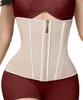 Waist Trainer for Women Tummy Control Waist Cincher Girdle Hourglass Body Shaper Underbust Shapewear Belt withZipper and Hooks
