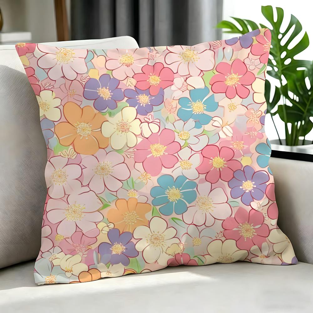 Art PPatchwork Patterned Cushion Cover Cushion Cover Set Pcs x x x Pillowcase Decorative Sofa Home Decor