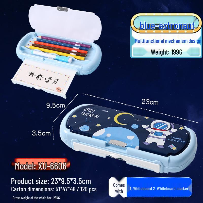 Adorable Large Capacity Multifunctional Pencil Case for Kindergarten Boys and Girls