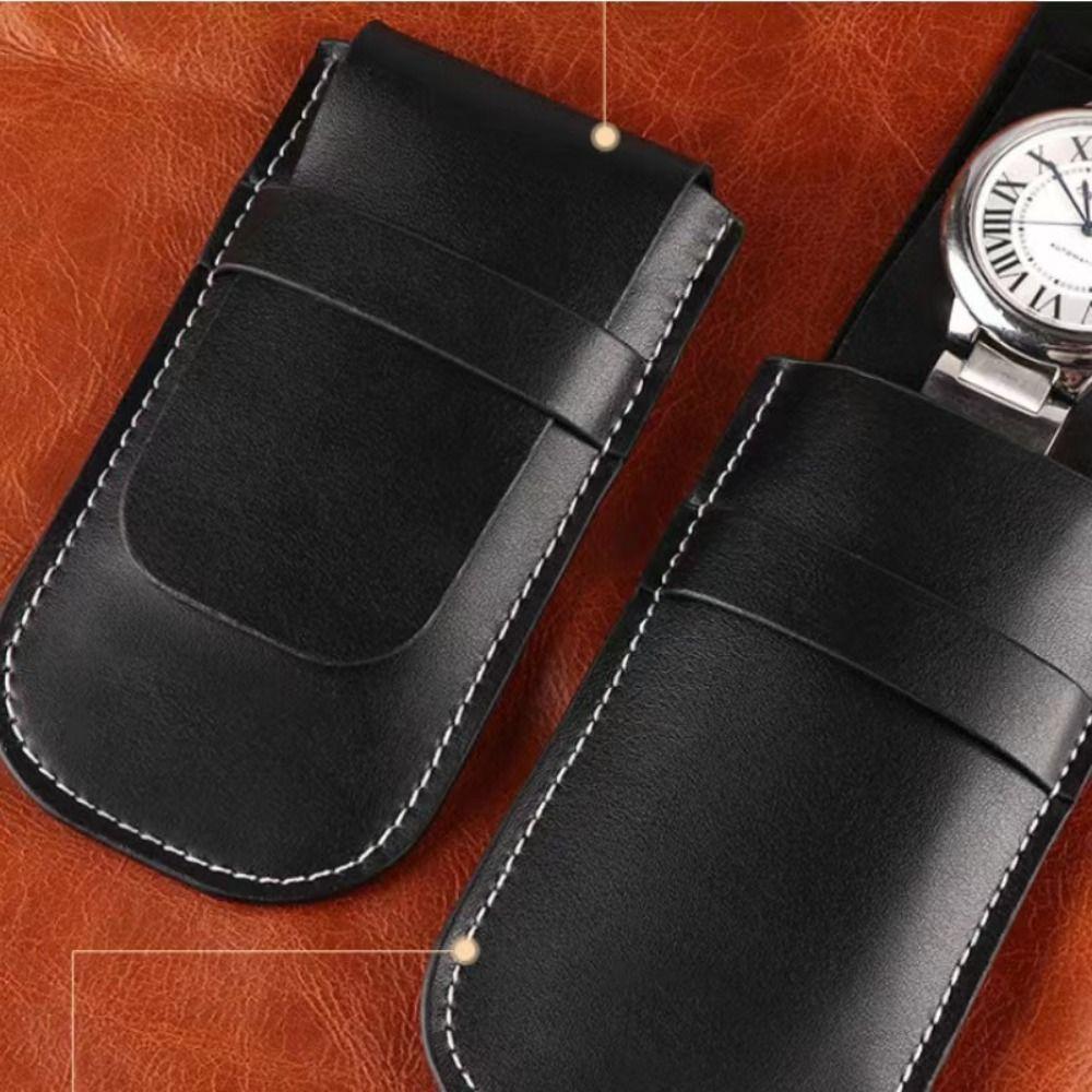 Watch Bag Organizer Watch Accessories Gift Bag Flannelette And Leather Bags For Watch Storage Gift Bags