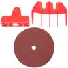1 Set of Sheep Shear Guide Protective Shaver Guide with Sharpener Trimmer Guide with Sandpaper