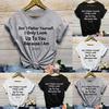 Women Fashion Casual Letter Print Short Sleeve T-Shirt Top Blouses