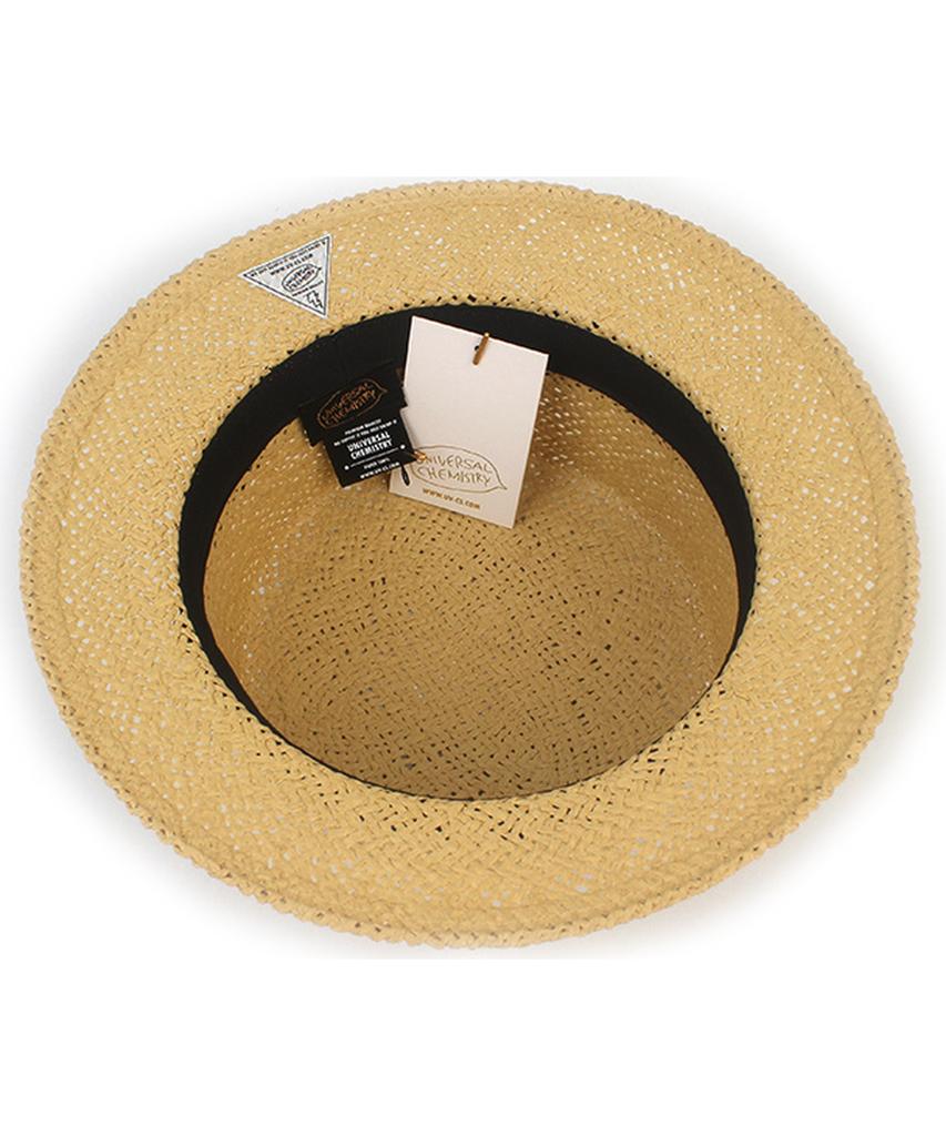 NEIB Line Beige Short Panama Hat