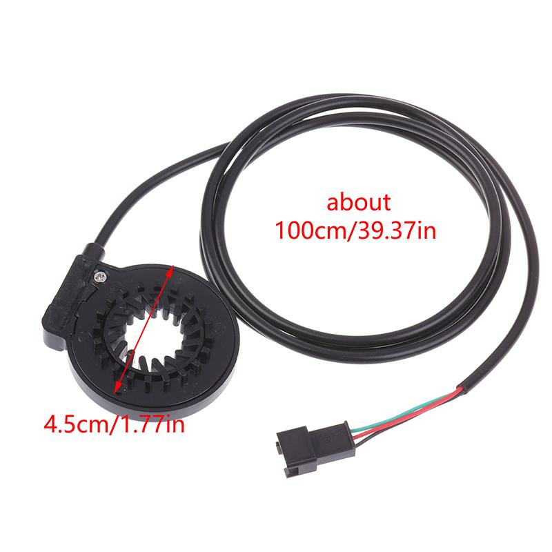Elektrisk Sykkel 12 Magnet Pedalsensor Enkel Montering Hall Hastighet Kadens Pedal Dobbel Pas Sensor Deler Ebike Sensorer Assi