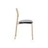 Chaises de salle à manger - MUVOE - Lot de 4 - Rotin naturel - Métal - Confort ergonomique