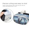 Adesivo Protettivo in PVC per Oculus Quest 2 Taglio Preciso Maschera VR Pellicola Protettiva Antigraffio e Antipolvere