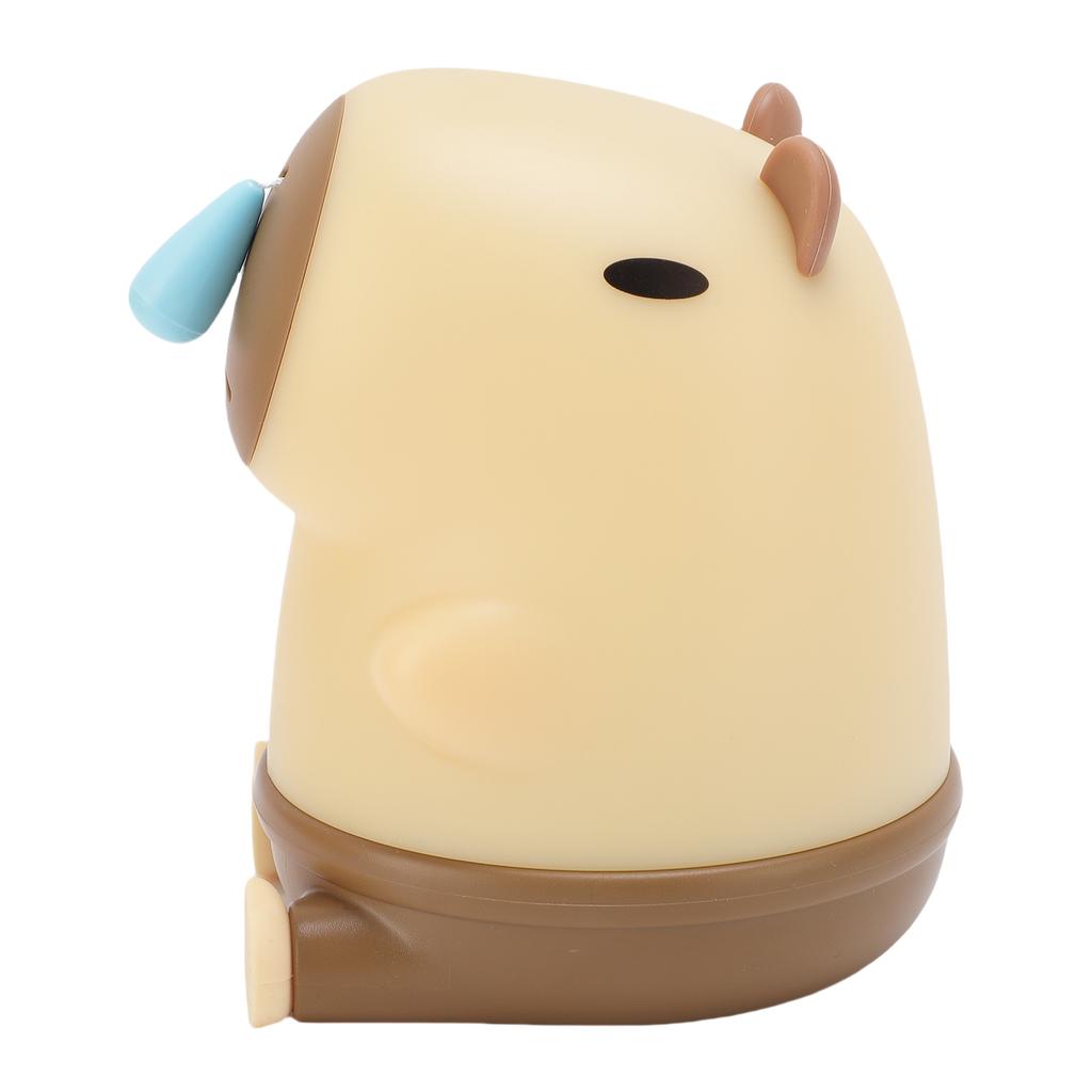 LED Night Light Snotty Capybara Cartoon Rechargeable Bedside Lamp for Bedroom Dormitory Decoration Boys Girls Present