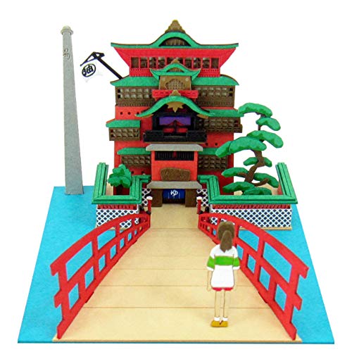 Sankei Studio Ghibli Mini Spirited Away Yuya and Chihiro Non-Scale Paper Craft MP07-11
