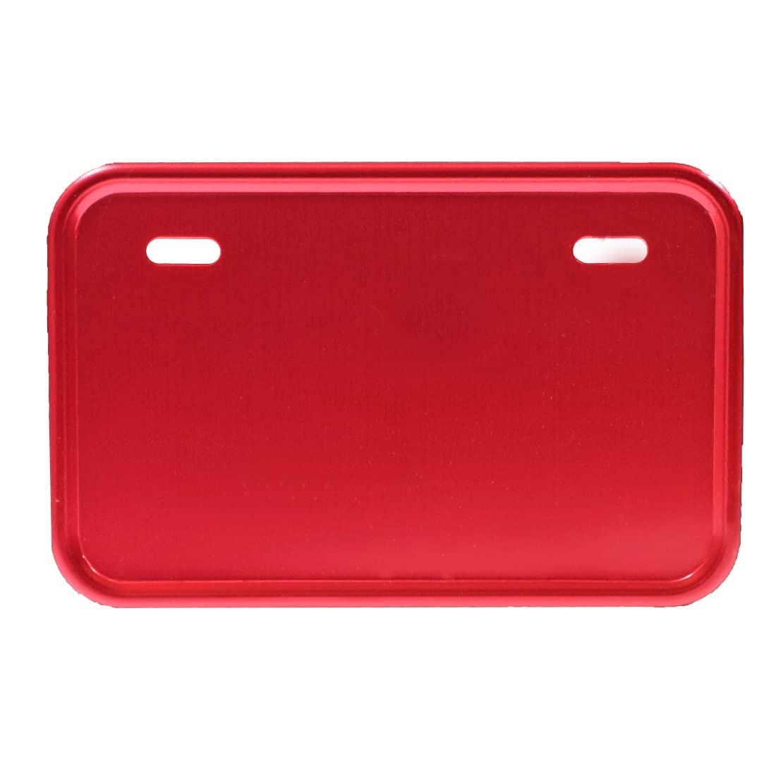 

MOTO BASE Motorcycle Aluminum License Plate Holder | MBAP-NPF-02 | Red (for moped square) For moped type красный