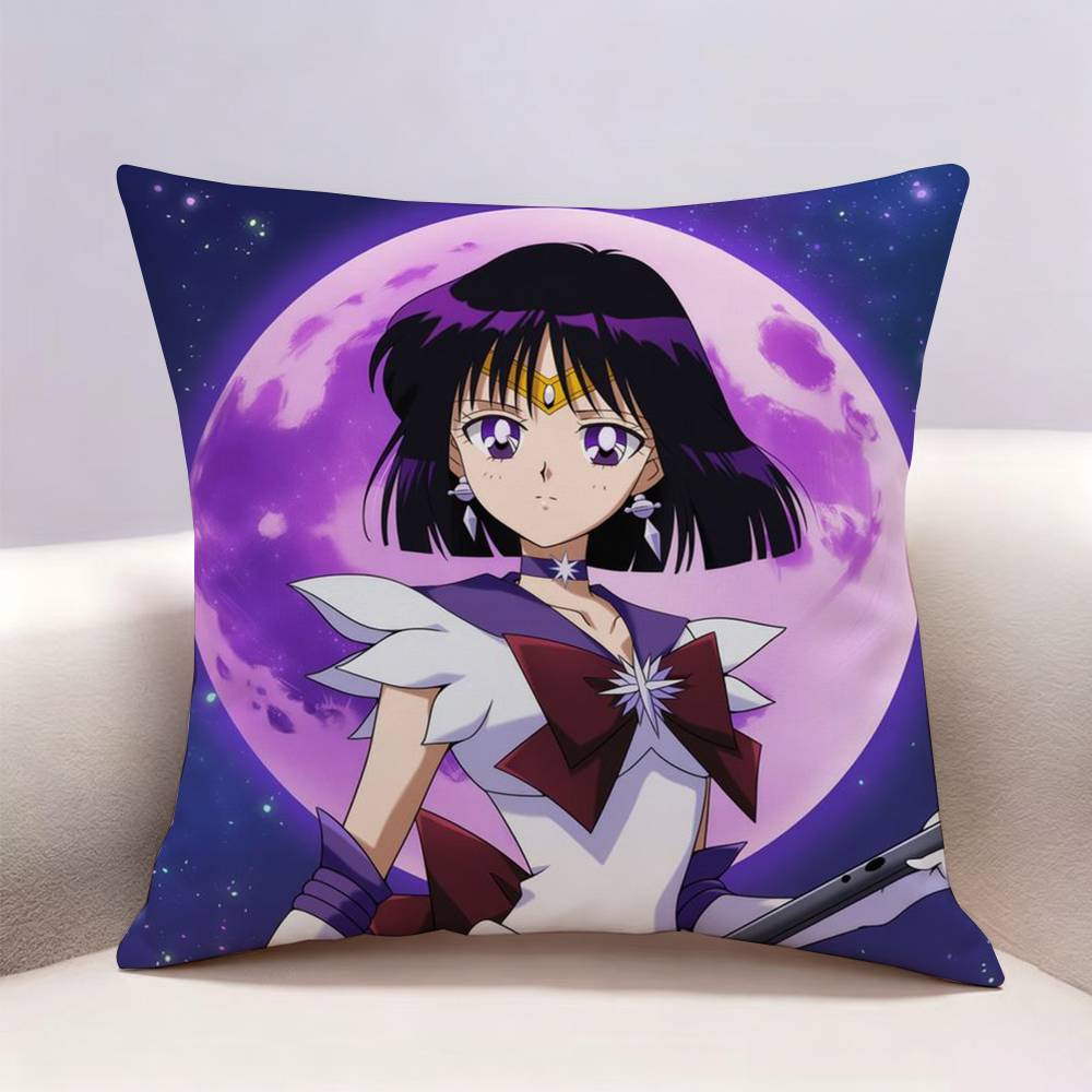 SSailor Moon Doublesided print Pillow Case for Sofa Living Room Home office Decor Protective Cover