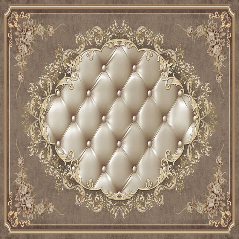 Wallpaper European Style Retro Beautiful Flower Soft Art Wall Mural Tv Living Room Sofa Bedroom Luxury Fresco