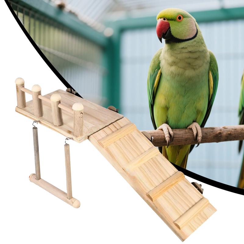 Lekeplass For Fugl Undulat Ståpinne Kjærlighetsfugl Burstigestige Huske Leker For Ara Kakadue Tre Undulat Leke Trening