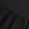 Fashion Women's Summer V Neck Casual Fashion Color Pullover Dress