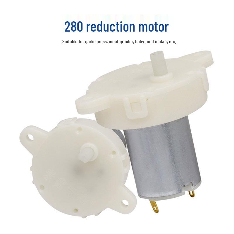 JS50/280 Mini Gear Motor: Folding Washer, Pet Feeder, Oil Valve Applications