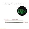 A1A2 Stainless steels Tent Stake Outdoor Luminously Ground Stake Campings Anchors Peg
